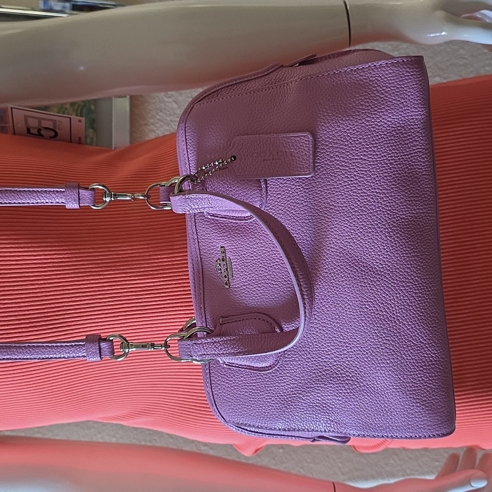 Coach Light Pink Satchel Bag - Picture 10 of 16
